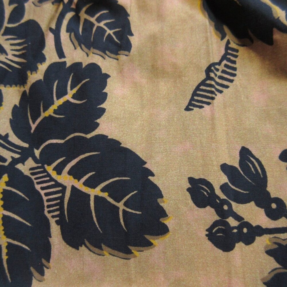 NWT by Anthropologie Somerset Maxi in Brown Motif Floral Tiered Cotton Dress L - Picture 6 of 7